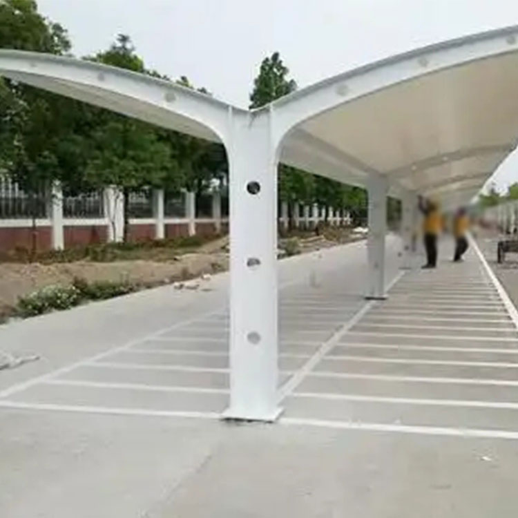 洛阳膜结构电动车棚