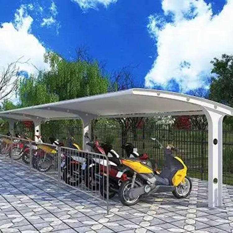 洛阳膜结构电动车棚