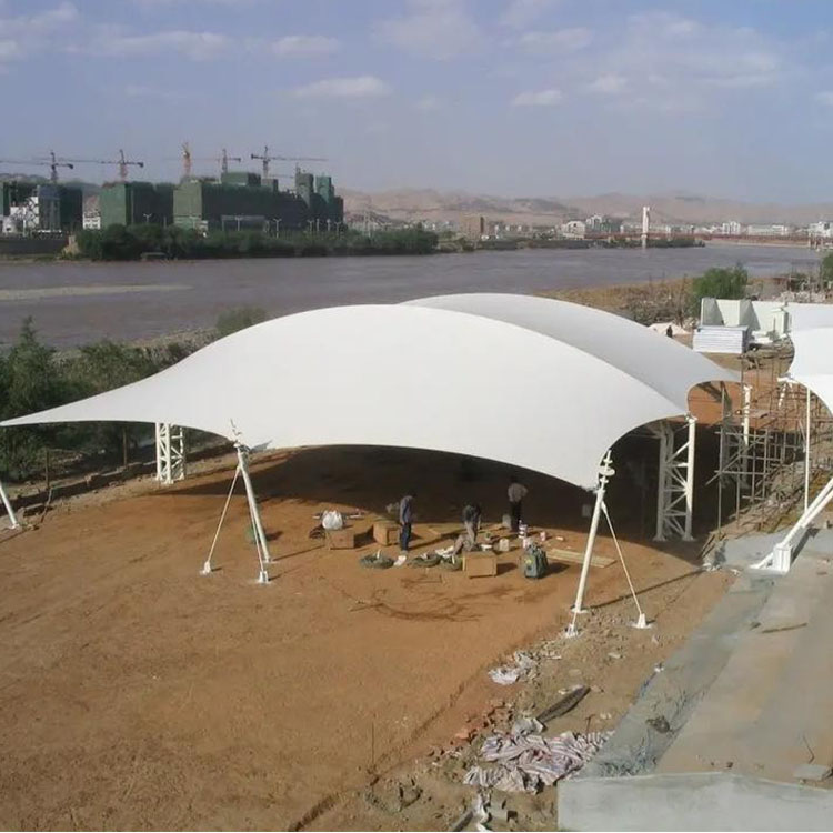 洛阳膜结构汽车棚